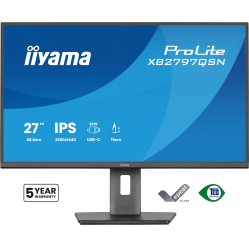 IIYAMA XB2797QSN-B1 27 IPS QHD HDMI DP USB-C Height Adj