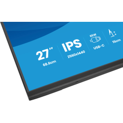 IIYAMA XB2797QSN-B1 27 IPS QHD HDMI DP USB-C Height Adj