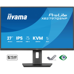 IIYAMA XB2797QSNP-B1 27 IPS QHD HDMI DP USB-C Height Adj