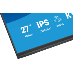 IIYAMA XB2797QSNP-B1 27 IPS QHD HDMI DP USB-C Height Adj
