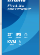 IIYAMA XB2797QSNP-W1 27 IPS QHD HDMI DP USB-C KVM glosniki Height Adj