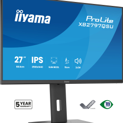 IIYAMA XB2797QSU-B1 27 IPS QHD HDMI DP USB-C glosniki Height Adj