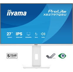 IIYAMA XB2797QSU-W1 27 IPS QHD HDMI DP glosniki Height Adj bialy