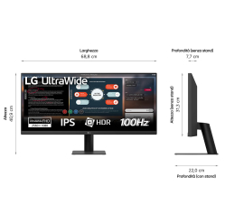 LG 29U511A-B 29 IPS UWFHD 100Hz HDMI DP