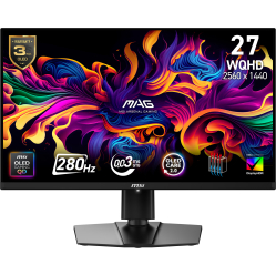 Monitor MSI MAG 271QP QD-OLED X28 26.5 QD-OLED WQHD 280Hz HDMI DP USB-C Pivot