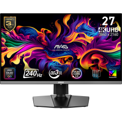 Monitor MSI MAG 272UP QD-OLED X24 26.5 QD-OLED UHD 240Hz HDMI DP USB-C Pivot