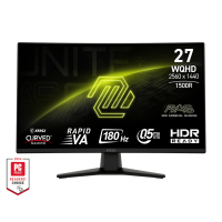 Monitor MSI MAG 274CQF 27 Rapid VA WQHD Curved 180Hz HDMI DP