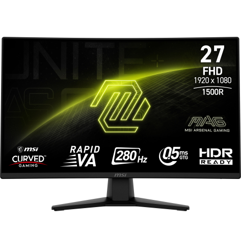 Monitor MSI MAG 274CXF 27 Rapid VA FHD Curved 280Hz HDMI DP