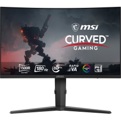 Monitor MSI MAG 275CQRF QD E2 27 Rapid VA WQHD Curved 180Hz HDMI DP USB-C Height Adj