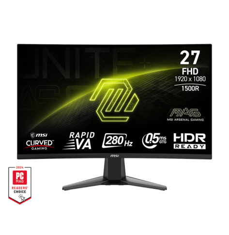 Monitor MSI MAG 276CXF 27 Rapid VA FHD Curved 280Hz HDMI DP