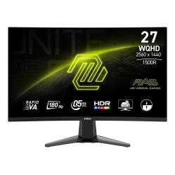 Monitor MSI MAG 27CQ6F 27 Rapid VA WQHD Curved 180Hz HDMI DP