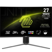 Monitor MSI MAG 27CQ6PF 27 Rapid VA WQHD Curved 180Hz HDMI DP Height Adj