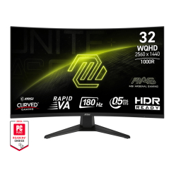 Monitor MSI MAG 325CQF 31.5 Rapid VA WQHD Curved 180Hz HDMI DP