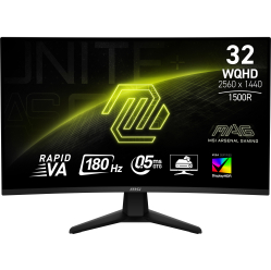 Monitor MSI MAG 32CQ6F 31.5 Rapid VA WQHD Curved 180Hz HDMI DP