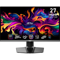 Monitor MSI MPG 271QRX QD-OLED 26.5 QD-OLED WQHD 360Hz HDMI DP USB-C USB