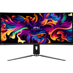 MSI MPG 341CQPX QD-OLED 34.1 QD-OLED UWQHD Curved 240Hz HDMI DP USB-C USB