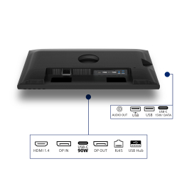 PHILIPS 24B2U3301D 24 IPS WUXGA 100Hz HDMI DP USB-C glosniki Height Adj
