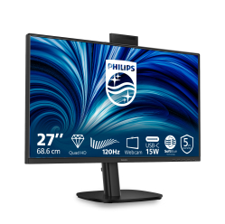 PHILIPS 27B2N3500JH 27 IPS QHD 120Hz HDMI DP USB glosniki Webcam