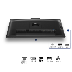 PHILIPS 27B2U3601H 27 IPS QHD 120Hz HDMI DP USB-C glosniki Webcam