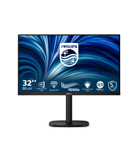 PHILIPS 32B2N3500 31.5 IPS QHD 100Hz HDMI DP Height Adj