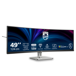 PHILIPS 49B2U5900C 48.8 VA Curved WQHD 75Hz HDMI DP USB-C glosniki