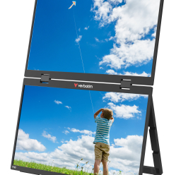 Monitor VERBATIM Portable 15.6 Dual Essentials