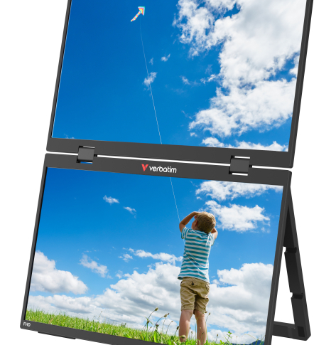 Monitor VERBATIM Portable 15.6 Dual Essentials