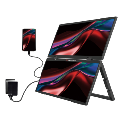 Monitor VERBATIM Portable 15.6 Dual Essentials