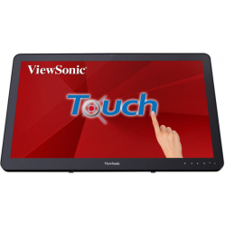 Monitor VIEWSONIC TD2430 24 FHD VA 10-Point Multitouch 200nits VGA HDMI DisplayPort 2xUSB glosniki bookstand style