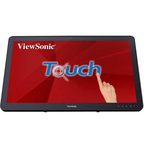 Monitor VIEWSONIC TD2430 24 FHD VA 10-Point Multitouch 200nits VGA HDMI DisplayPort 2xUSB glosniki bookstand style