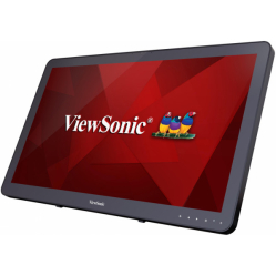 Monitor VIEWSONIC TD2430 24 FHD VA 10-Point Multitouch 200nits VGA HDMI DisplayPort 2xUSB glosniki bookstand style