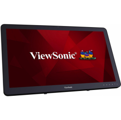 Monitor VIEWSONIC TD2430 24 FHD VA 10-Point Multitouch 200nits VGA HDMI DisplayPort 2xUSB glosniki bookstand style
