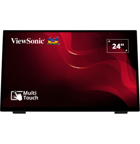 Monitor VIEWSONIC TD2465 24 16:9 SuperClear IPS LED with 5ms HDMI DipsplayPort USB-C RJ45 Ethernet