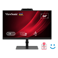 Monitor VIEWSONIC VG2441V 23.8 IPS FHD 120Hz HDMI DP USB-C glosniki Webcam