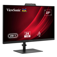 Monitor VIEWSONIC VG2741V-2K 27 IPS QHD 120Hz HDMI DP USB-C glosniki Webcam