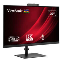 Monitor VIEWSONIC VG2741V-2K 27 IPS QHD 120Hz HDMI DP USB-C glosniki Webcam