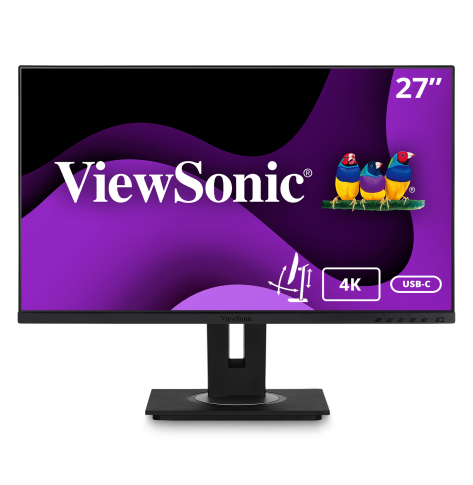 Monitor VIEWSONIC VG2756-4K 27 16:9 UHD Frameless SuperClear IPS LED with 5ms HDMI DipsplayPort