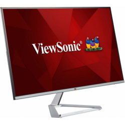 Monitor VIEWSONIC VX2776-SMH 27 FHD 4ms VGA 2 HDMI speaker H178/V178 viewing angle SuperClear IPS silver bezel