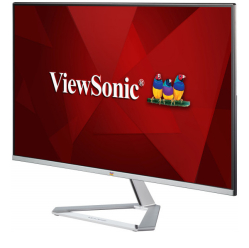Monitor VIEWSONIC VX2776-SMH 27 FHD 4ms VGA 2 HDMI speaker H178/V178 viewing angle SuperClear IPS silver bezel