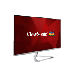 Monitor VIEWSONIC VX3276-4K-MHD 32 16:9 UHD SuperClear VA 2 HDMI DP Mini DP frameless silver bezel silver stand