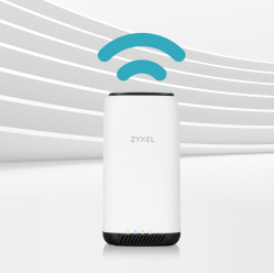 ZYXEL 5G NR Indoor 4G & 5G support Wifi 6 Two Gigabit Lan Port and 2 external Antenna connectors