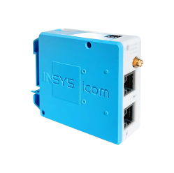 INSYS icom MIRO-L200 Cellular 4G international frequencies VPN 2xEthernet 10/100BT 1xdig.in 1xdig.out