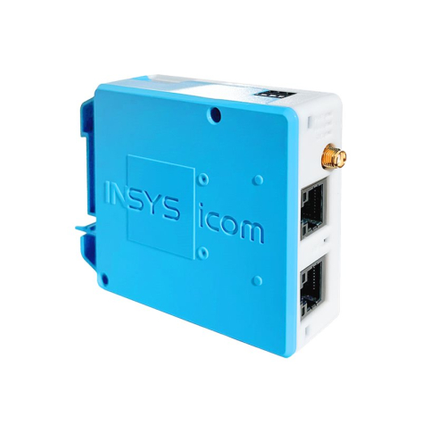 INSYS icom MIRO-L200 Cellular 4G international frequencies VPN 2xEthernet 10/100BT 1xdig.in 1xdig.out