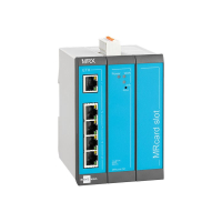 INSYS icom MRX3 LAN Modular LAN-to-LAN VPN 5xEthernet 10/100BT 2xdig.in MRcard-Slots 1xfree