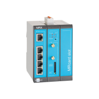 INSYS icom MRX3 LTE Modular 4G cellular worldwide freq. bands VPN 5xEthernet 10/100BT 2xdig.in MRcard-Slots 1xfree