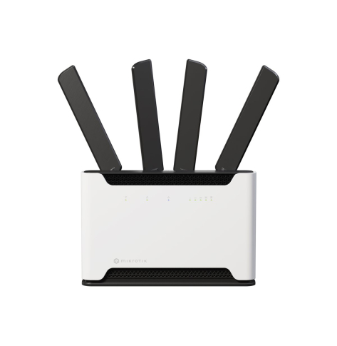 MIKROTIK Chateau 5G ax kit 1x2.5 Gigabit LAN 4x Gigabit LAN port 802.11ax Dual-Band wireless with external antennas