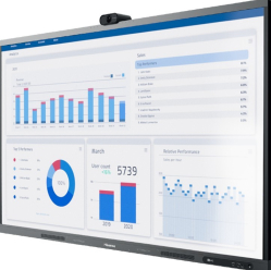 Monitor intereaktywny 65WM6FE 65 4K GoBoard Live Pro Advanced Interactive Display 