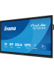 Monitor interaktywny IIYAMA 75 TE7515A-B2AG VA 4K 40pkt 550cd DeepContrast-IR+ HDMI x2 DP USB-C 2 x 20W OPS Slot x1 5xUSB 2xRJ45 8-Array EDLA 