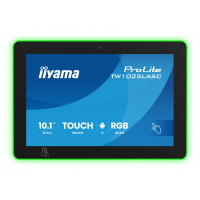 Monitor interaktywny IIYAMA ProLite 10.1 cala TW1025ALASC-B3PNR 10P.DOT.IPS WIFI 450 cd/m2 2x2W 3xUSB RJ45 MICRO A14 NFC  kamera internetowa (5MPa) pasek świetlny
