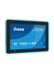 Monitor interaktywny IIYAMA ProLite 10.1 cala TW1025ALASC-B3PNR 10P.DOT.IPS WIFI 450 cd/m2 2x2W 3xUSB RJ45 MICRO A14 NFC  kamera internetowa (5MPa) pasek świetlny